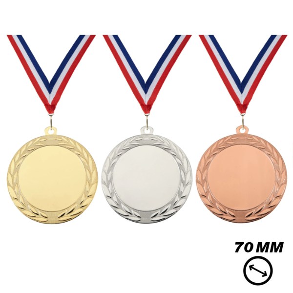 Grote Medaille Noordwijk 70 mm kopen in het goud, zilver & brons