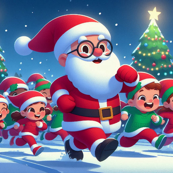 Santa Run & kerstprijzen kopen – bekers en medailles voor kerstlopen en feestelijke evenementen