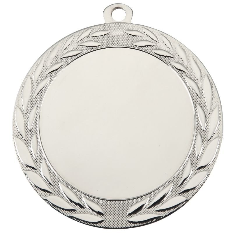 Zilveren medaille Noordwijk 70 mm – voorzijde met logo of sportafbeelding, achterzijde met eigen tekst