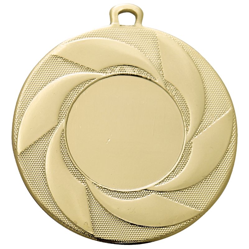 Gouden medaille Venlo – 50 mm – stevige ijzeren medaille met modern ontwerp en glad middenvlak