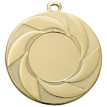 Gouden medaille Venlo – 50 mm – stevige ijzeren medaille met modern ontwerp en glad middenvlak