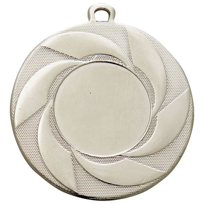 Zilveren medaille Venlo – 50 mm – ijzeren prijsmedaille met draaiend design en ruimte voor sportlogo of tekst