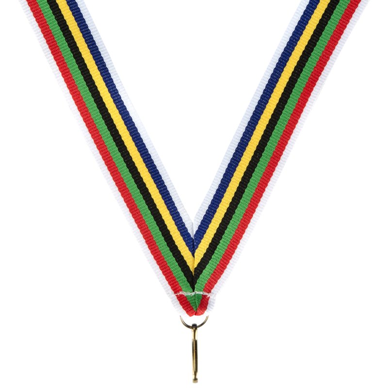 Olympisch halslint – medaille – 22 mm breed met haak