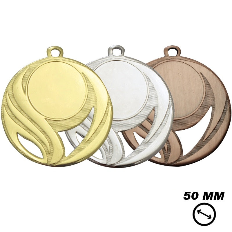 Medaille Deventer 50 mm goud zilver brons met ruimte voor eigen logo