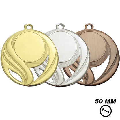 Medaille Deventer 50 mm goud zilver brons met ruimte voor eigen logo