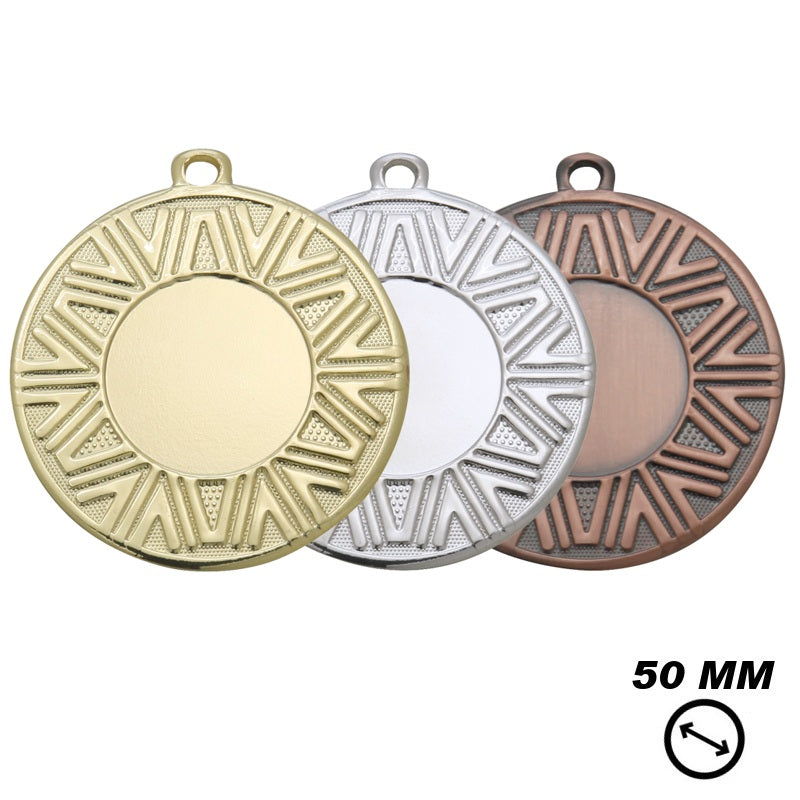 Medaille Dokkum 50 mm goud zilver en brons