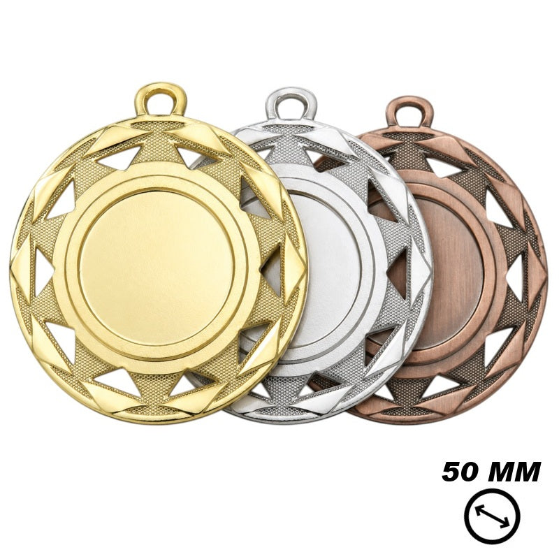 Medaille Haarlem 50 mm in goud zilver en brons