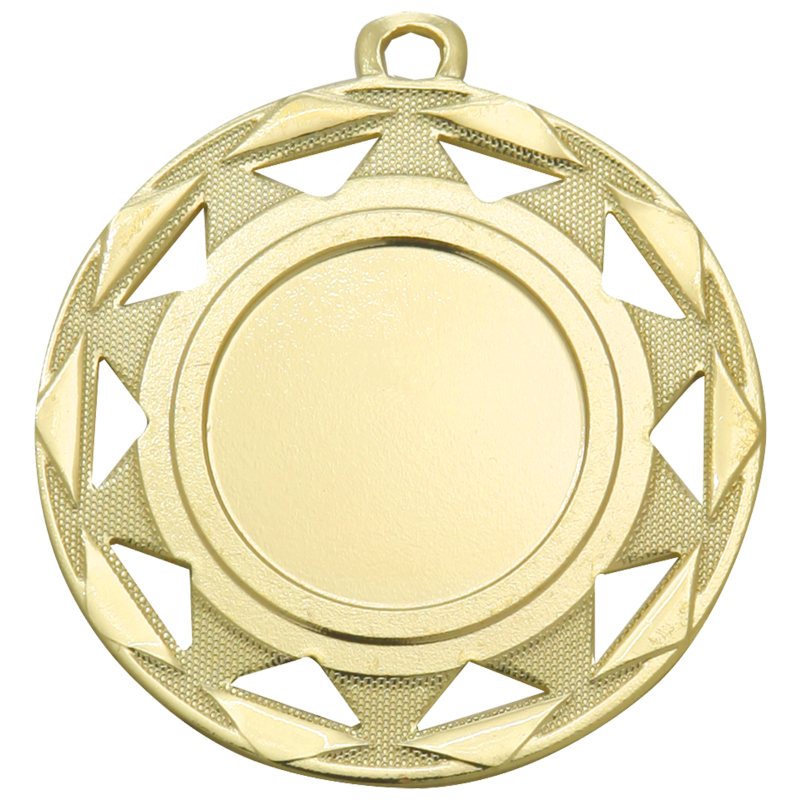 Voordeel Medaille Haarlem gemaakt van ijzer in de kleur goud
