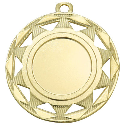 Voordeel Medaille Haarlem gemaakt van ijzer in de kleur goud