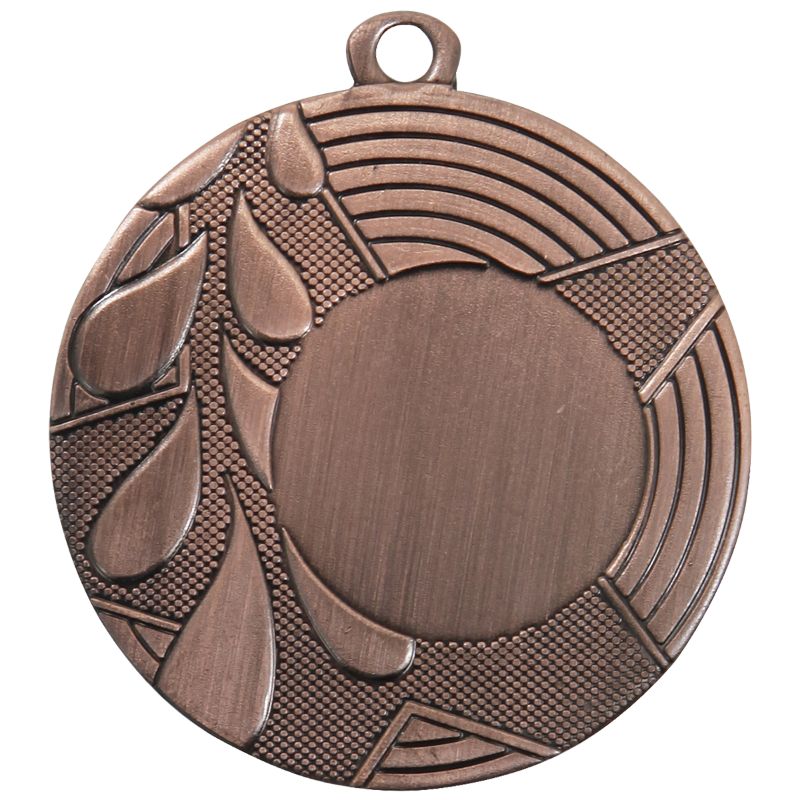 Bronzen medaille Scheveningen – 50 mm – optioneel met eigen logo, persoonlijke tekst en halslint