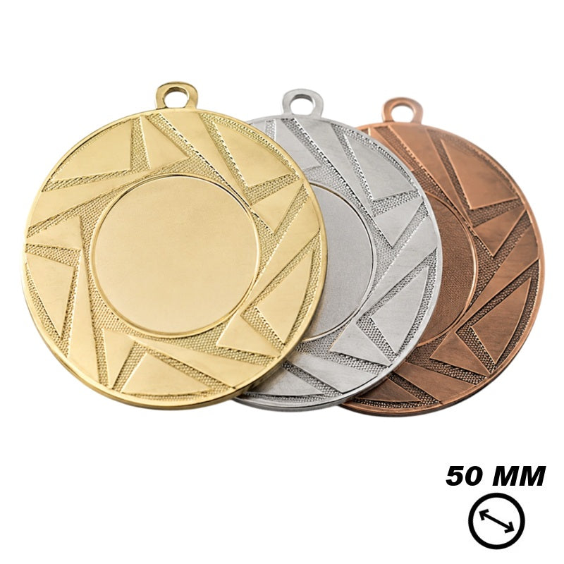 Medaille Terneuzen 50 mm in goud zilver en brons