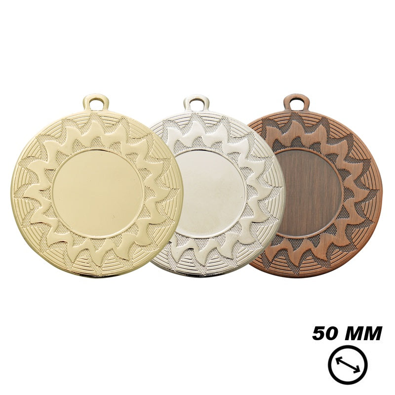 Medailles goud zilver brons 50mm vlissingen sportprijzen