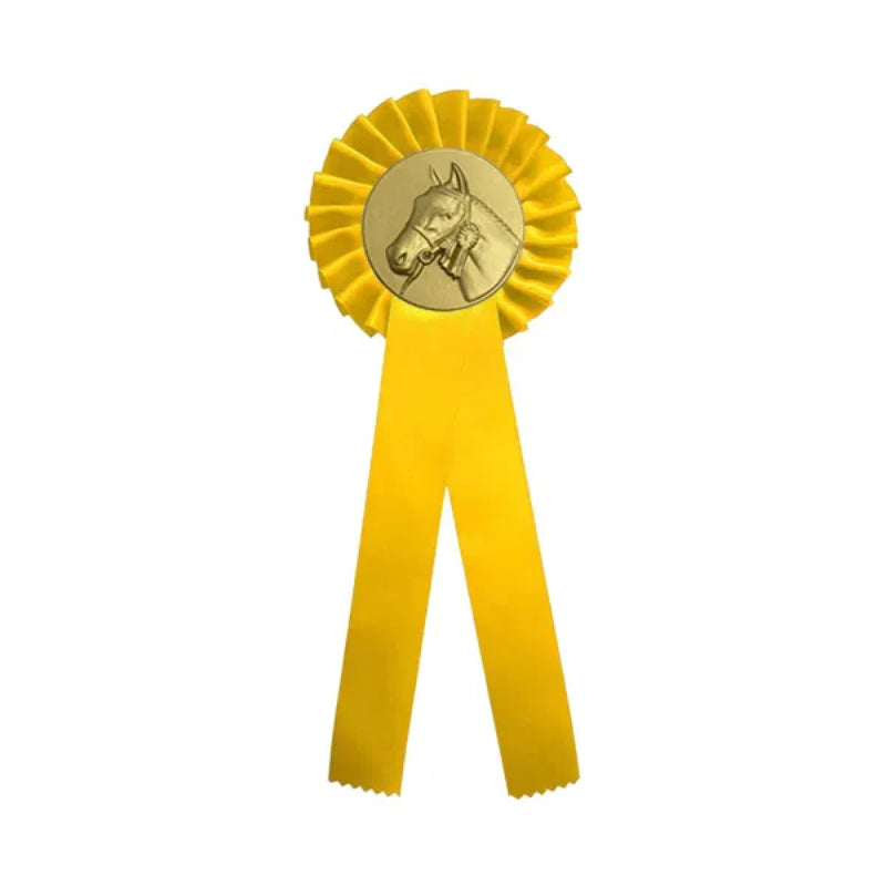 Detail Rozet Paardenhoofd Medaille 105 mm