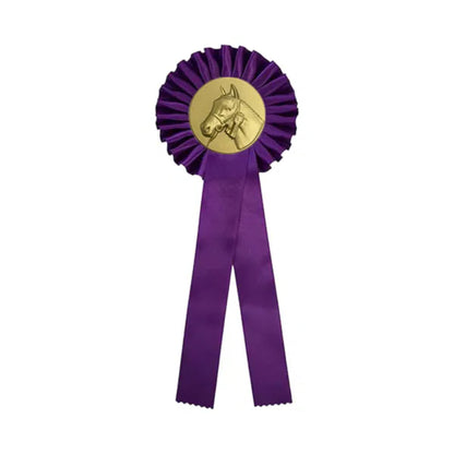 Kampioensrozet Met Paardenkop Voor Paardenwedstrijden