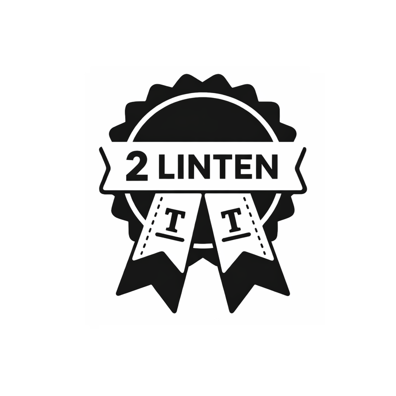 Rozet Met Bedrukking Op Twee Linten