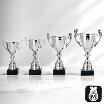 Trofee Zilver Modena luxe zilveren bokaal