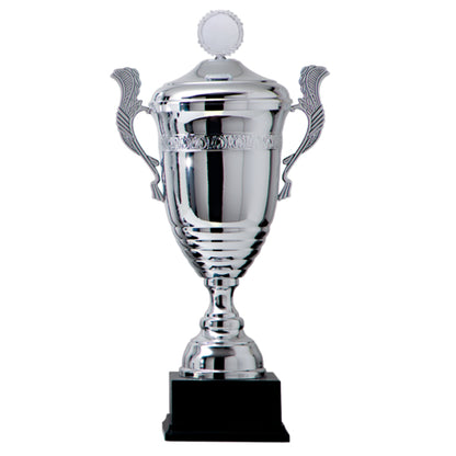Grote trofee bologna 71 cm zilveren wisselbeker luxe beker